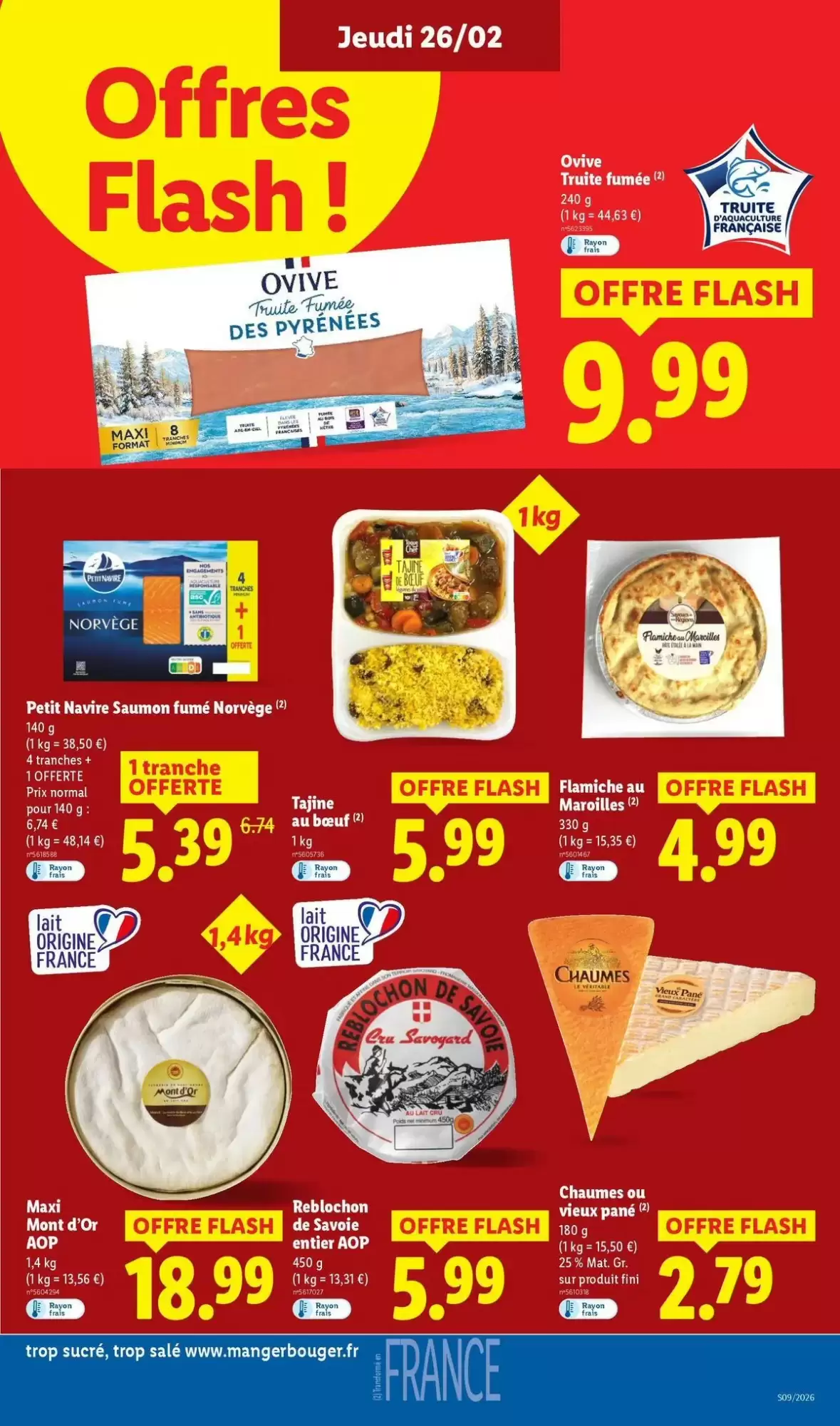 🛒 Lidl Flyer | 🔥 Offres du 26 fév. au 4 mars