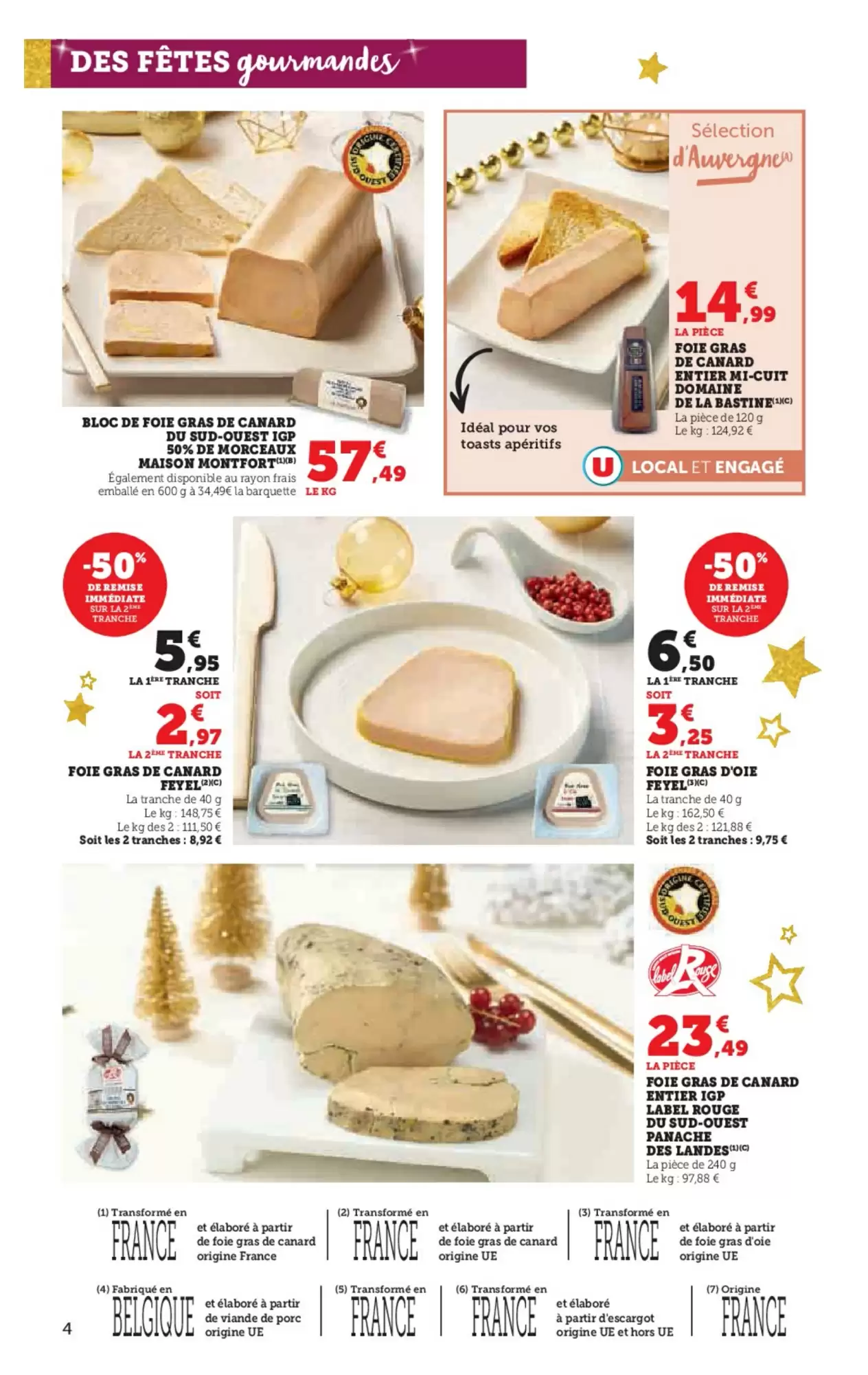 🎄 Super U : Prospectus Noël 2025 & bons plans courses