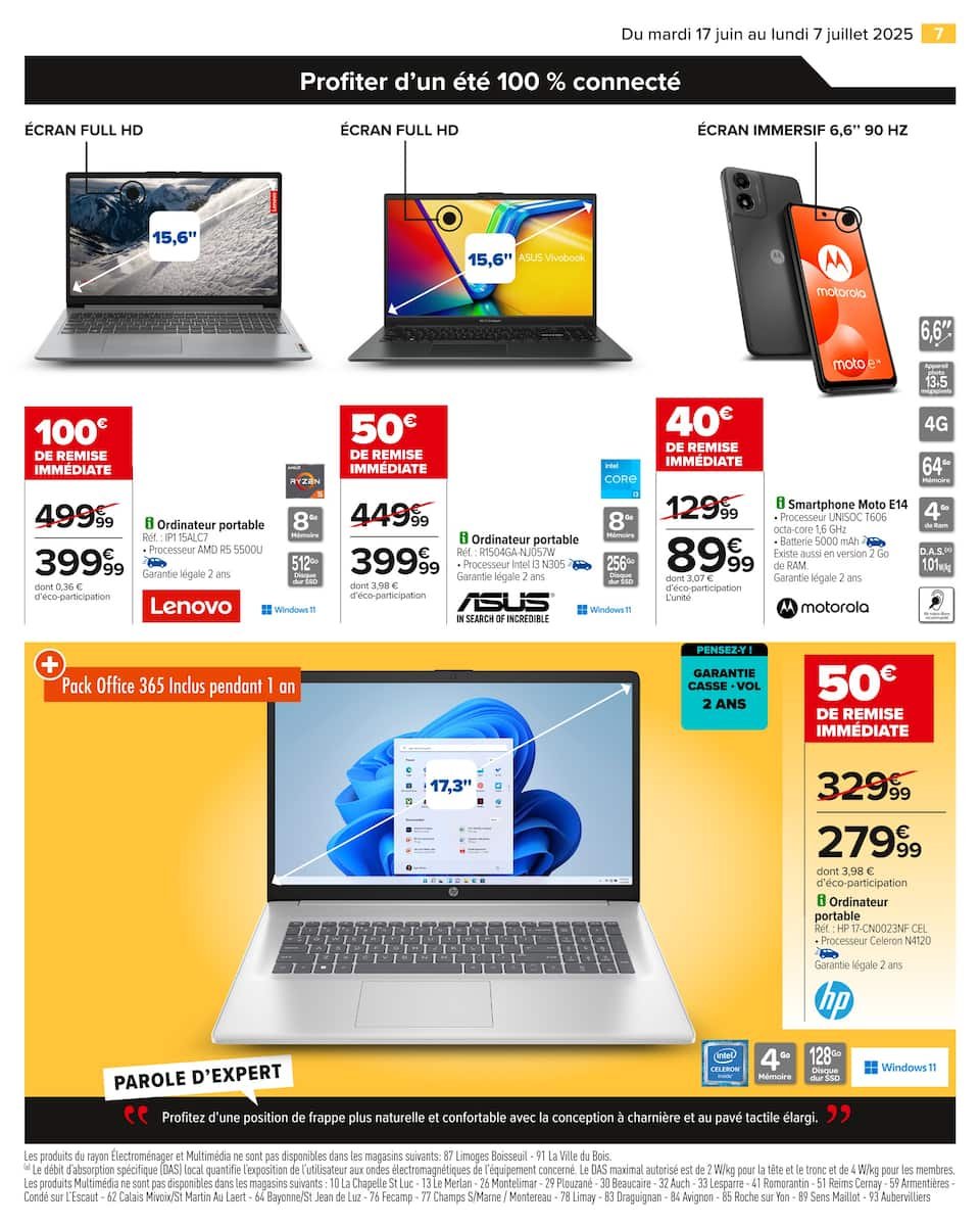 Carrefour – Catalogue High Tech 🌐🔥 :  📱 Passez l’été connectés à vos envies avec Carrefour ! ☀️