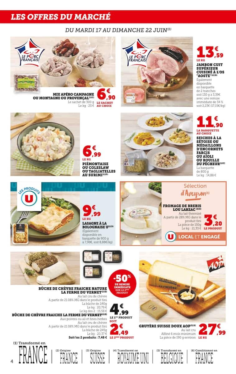 🧀 Catalogue U-Express – Blini Fouetté Échalote & Ciboulette