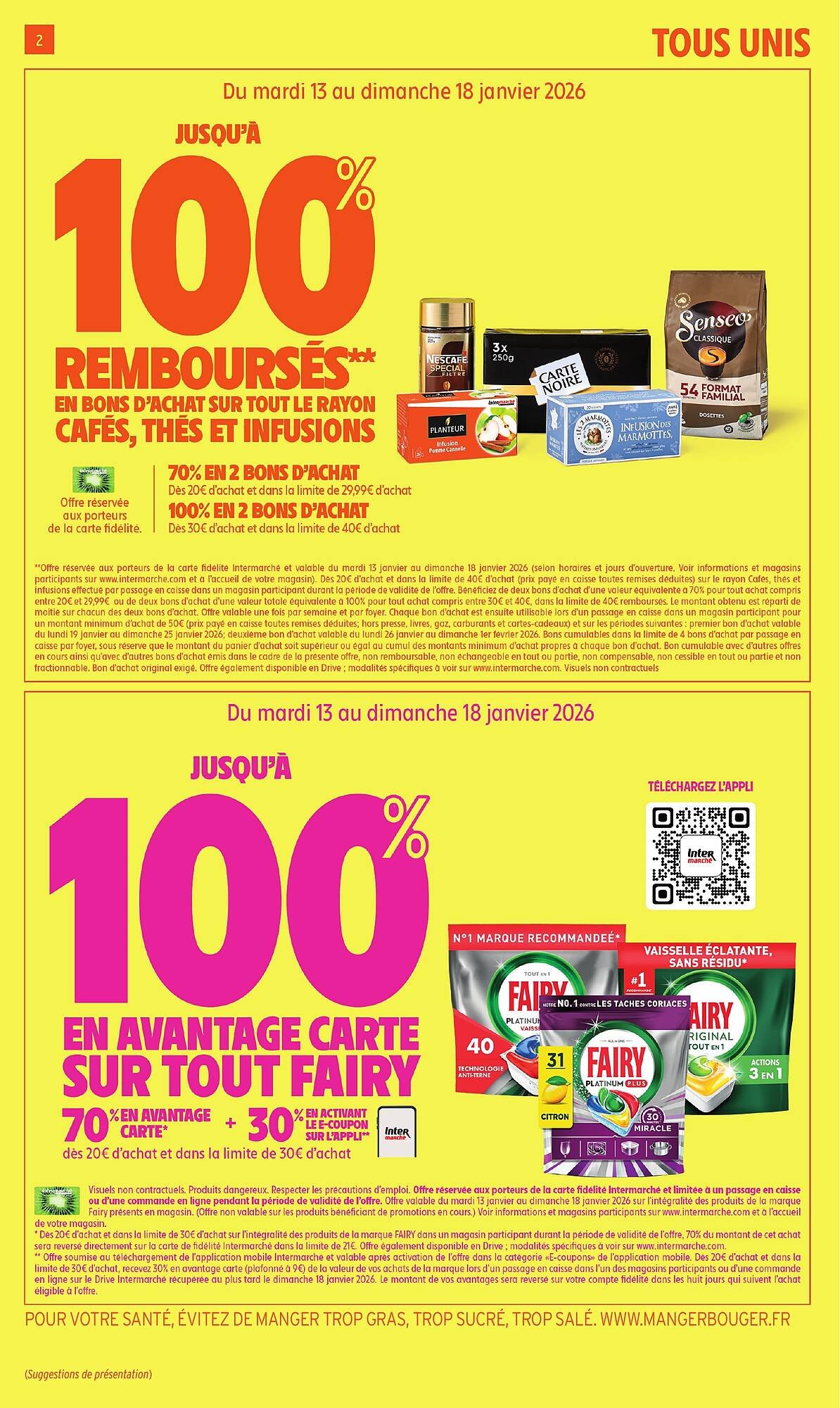 🎯Intermarché Express – 100% Remboursés (13–25 jan.)