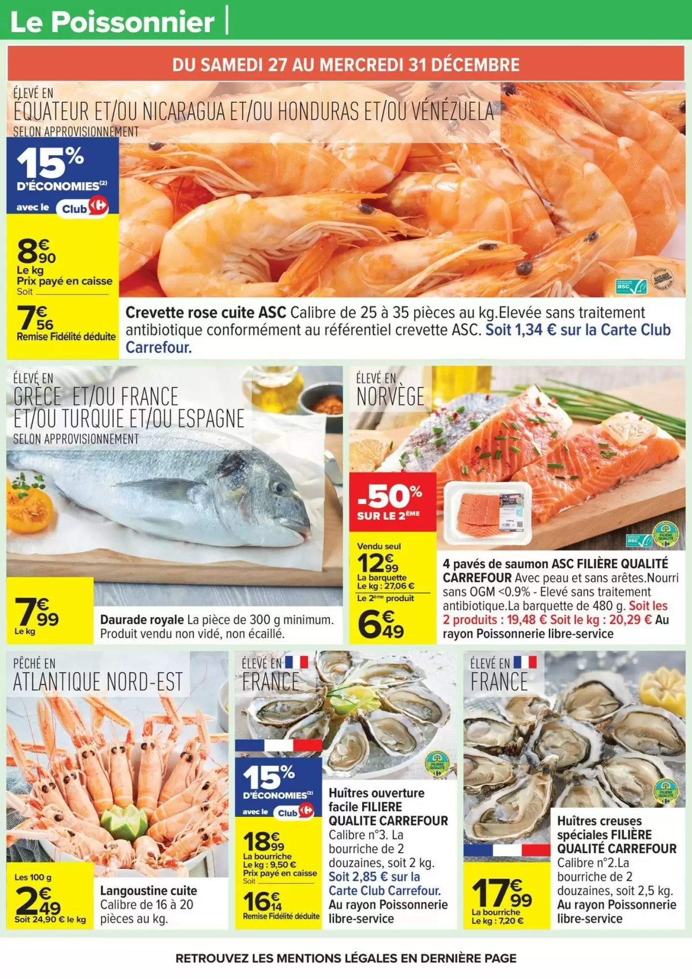 🎁 Carrefour : Catalogue du 23/12 au 05/01 — Offres fêtes