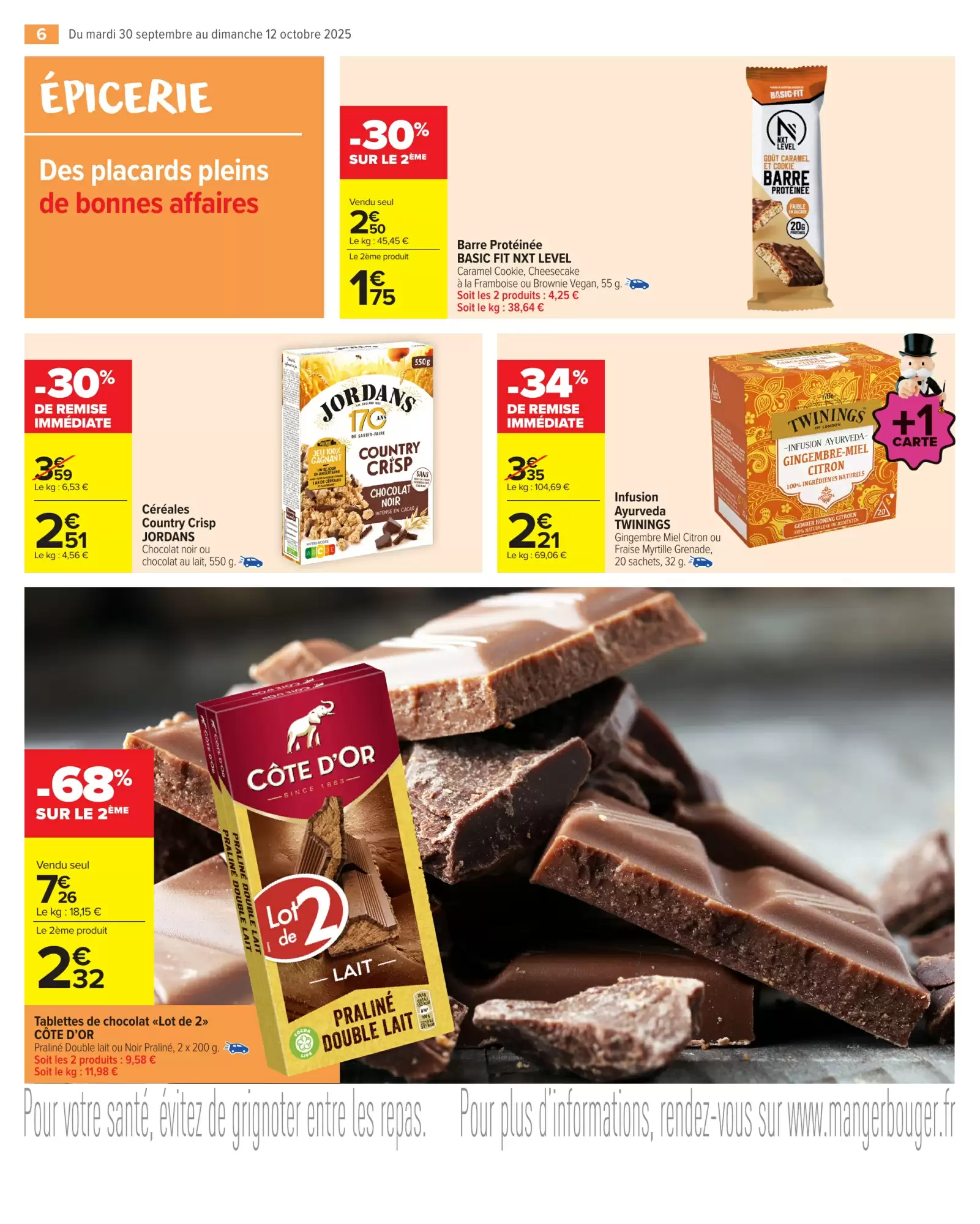 🔥Carrefour Market-50% Club Sodebo dès 15€ d’achat 🛍️