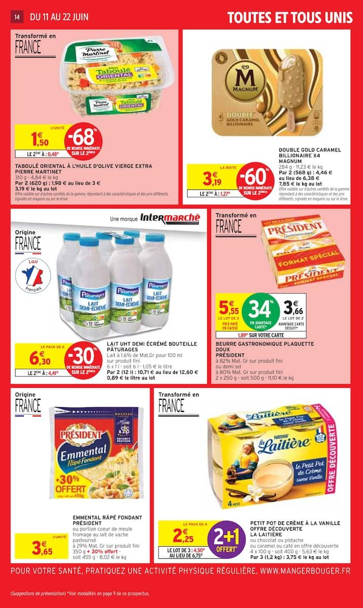 🛒 Intermarché Catalogue - UNIS CONTRE LA VIE CHÈRE 💰🔥