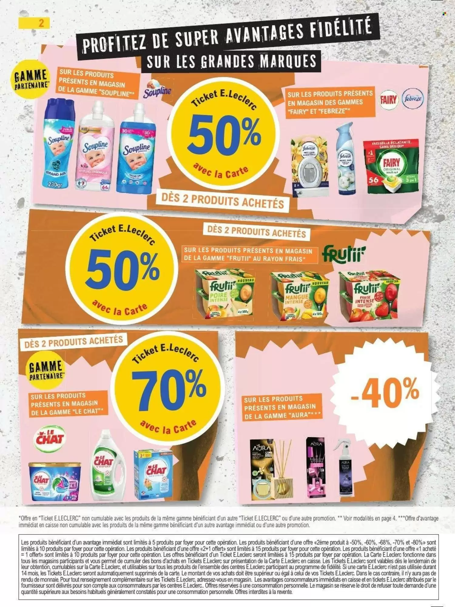 💥 E.Leclerc – Oui aux Super Pouvoirs d'achat 2+1 Offert