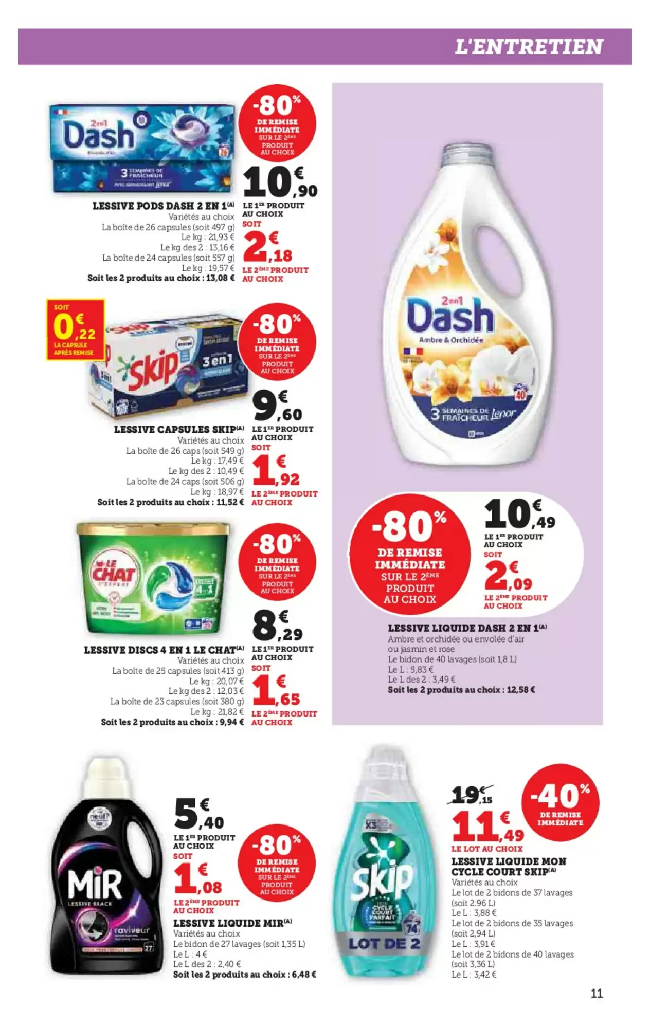 🛒 Hyper U : Catalogue Le Blanc en avant‑première