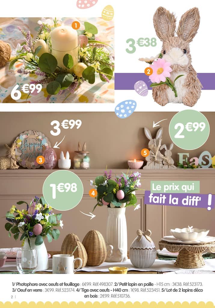 🐣 B&M Catalogue Mars | 🎉 Pâques à prix malins