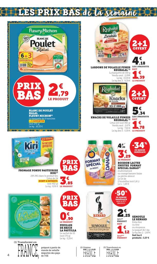 🧺U Express : saveurs d’Orient – dattes en promo