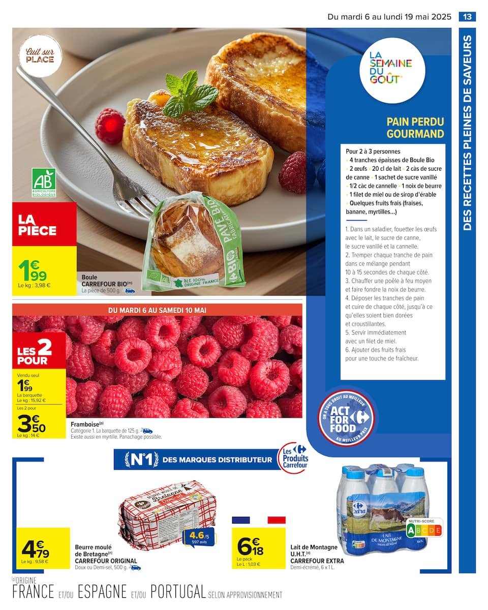 🏷️ Carrefour Catalogue – Le Goût Ça Se Fête | Offres exclusives 🍽️✨