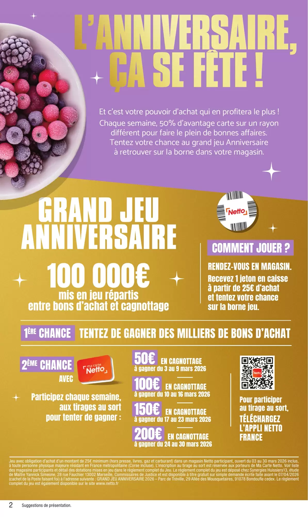 🎉 Netto Catalogue | 50 Ans d’Avantages Carte ❄️