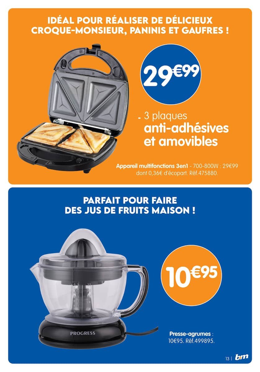 B&M 🛍️ Promo été ☀️ | Du 16 au 29 juillet à Sainte-Eulalie