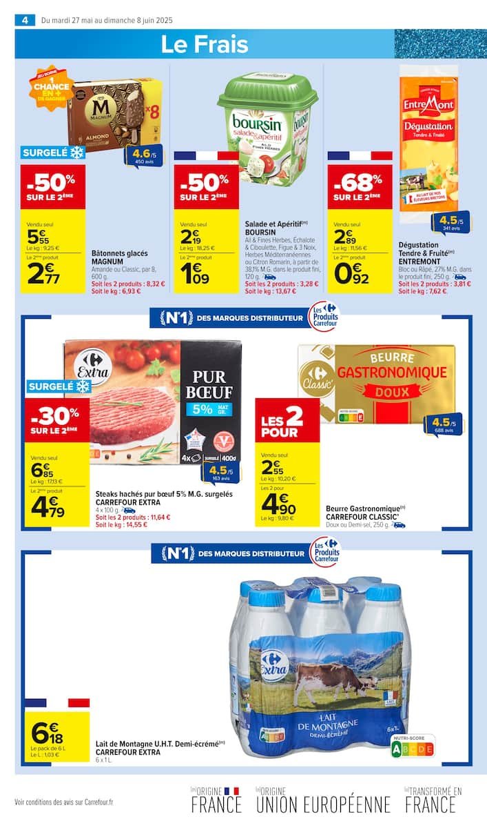 🛍️ Catalogue Carrefour Market - Le Mois À Vos Marques, Partez! 🎯