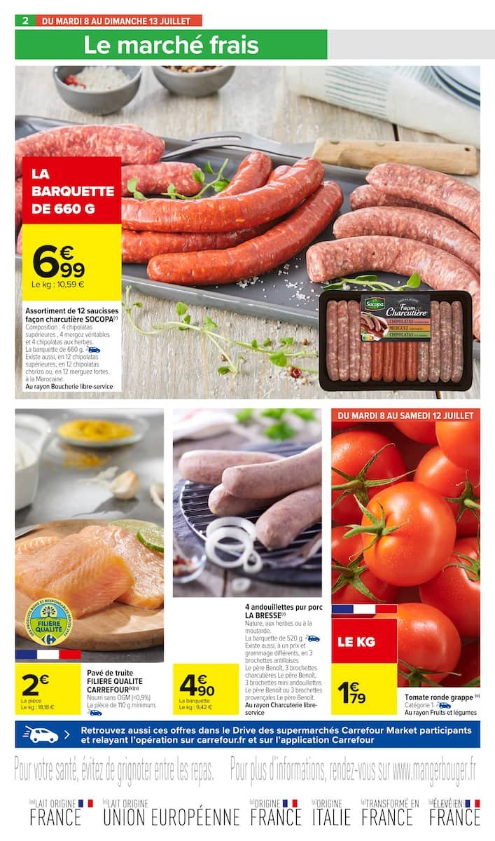 Carrefour Market Catalogue 🔥 | Spécial Barbecue à Petits Prix 🍔🌽