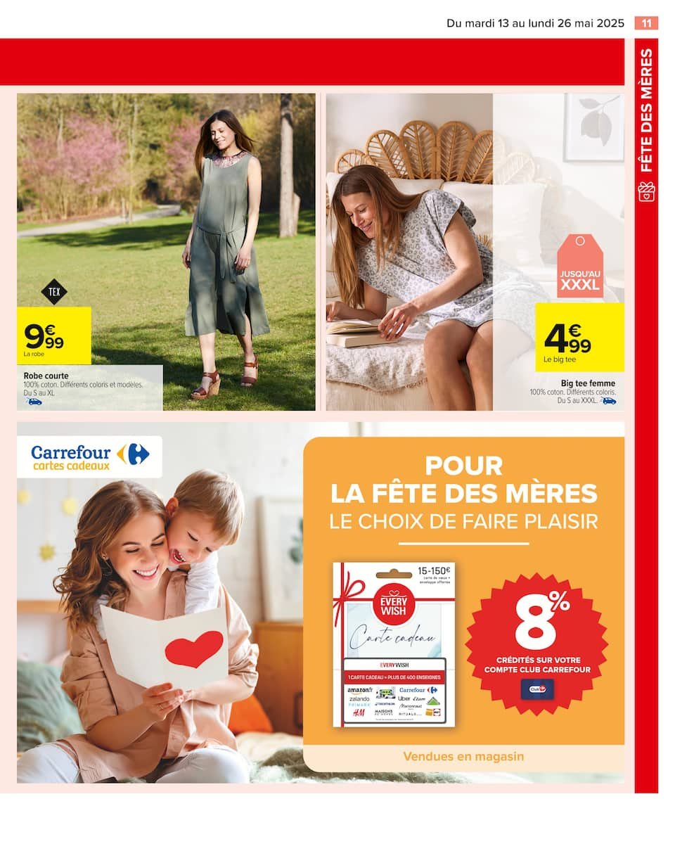 🌸Carrefour Catalogues :💖 Spécial Fête des Mères : Offres incontournables chez Carrefour ! 🎁✨