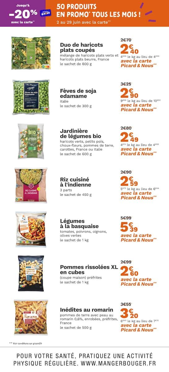 ❄️ Les Jours Picard & Nous – Vos Offres Surgelées Préférées ! 🛒