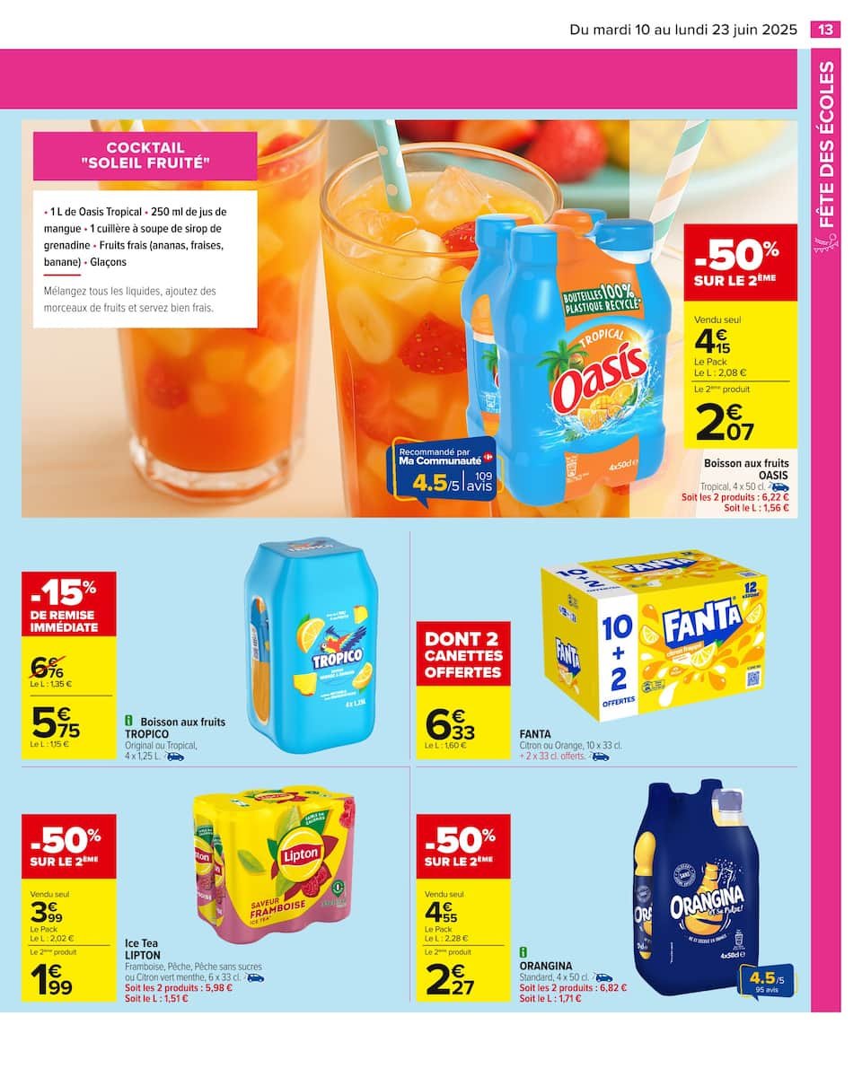 🎒 Carrefour Catalogues- Promo FÊTE DES ÉCOLES 📚✨