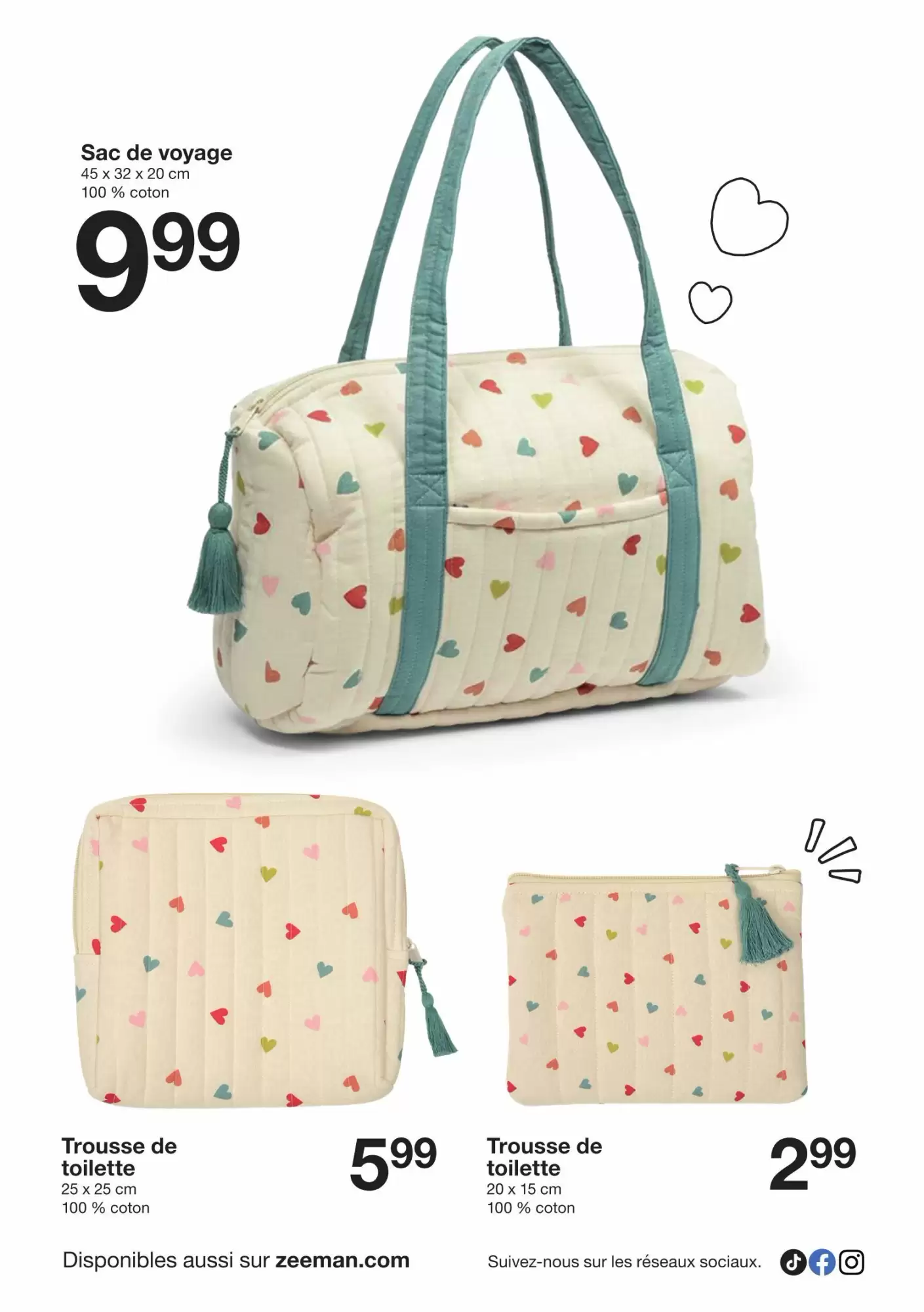 🧥ZEEMAN Catalogue : Collection enfants à cœurs – du 17 au 30 janv.