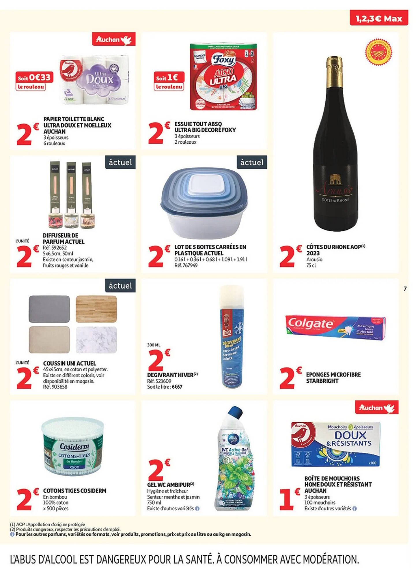 Auchan Catalogue – Le Bon Moins Cher (13–24 jan.)