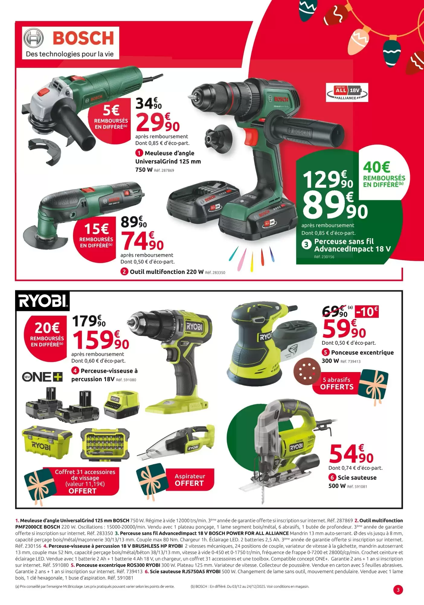 🎄Mr. Bricolage | Catalogue Noël 2025