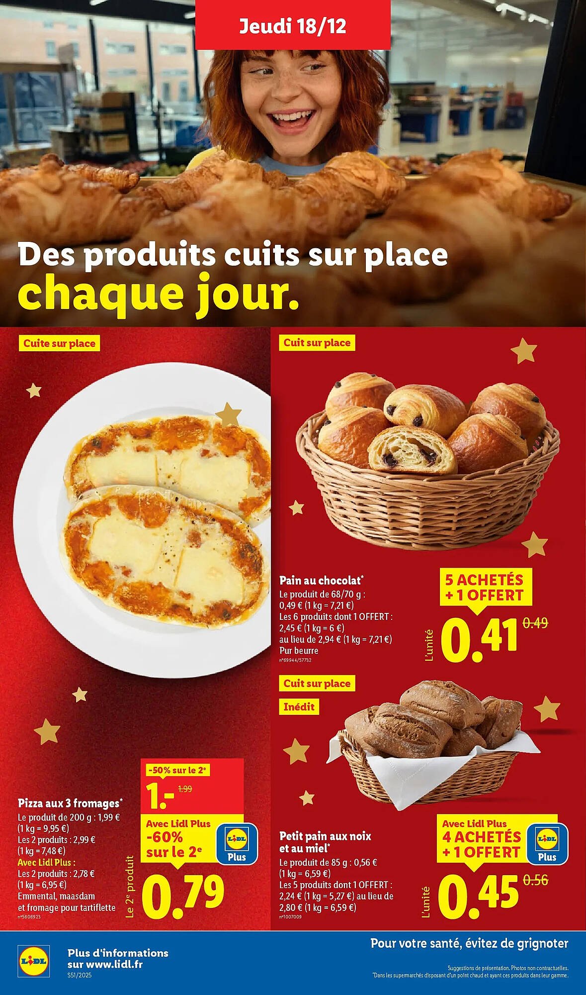 ✨ Lidl : Catalogue du 18/12 au 26/12 — Noël avec Deluxe!