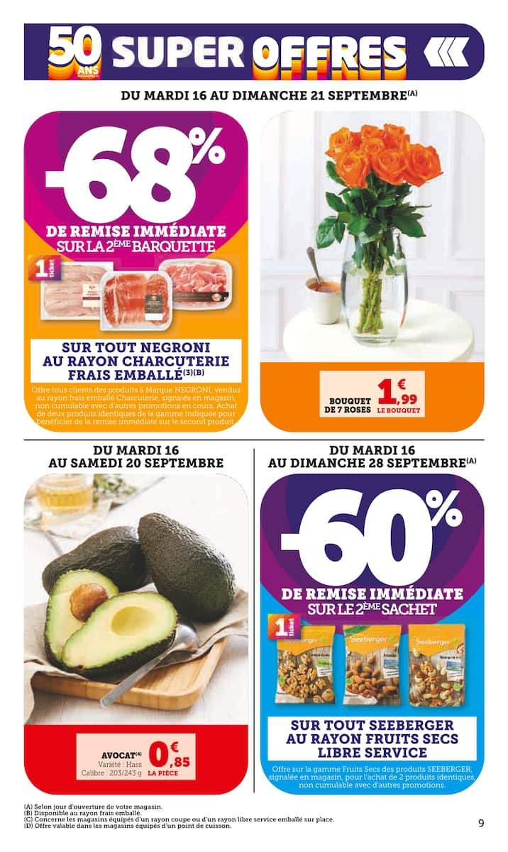 🎉Super U | 50 ANS des Magasins U 🛒 - Offres Exceptionnelles!