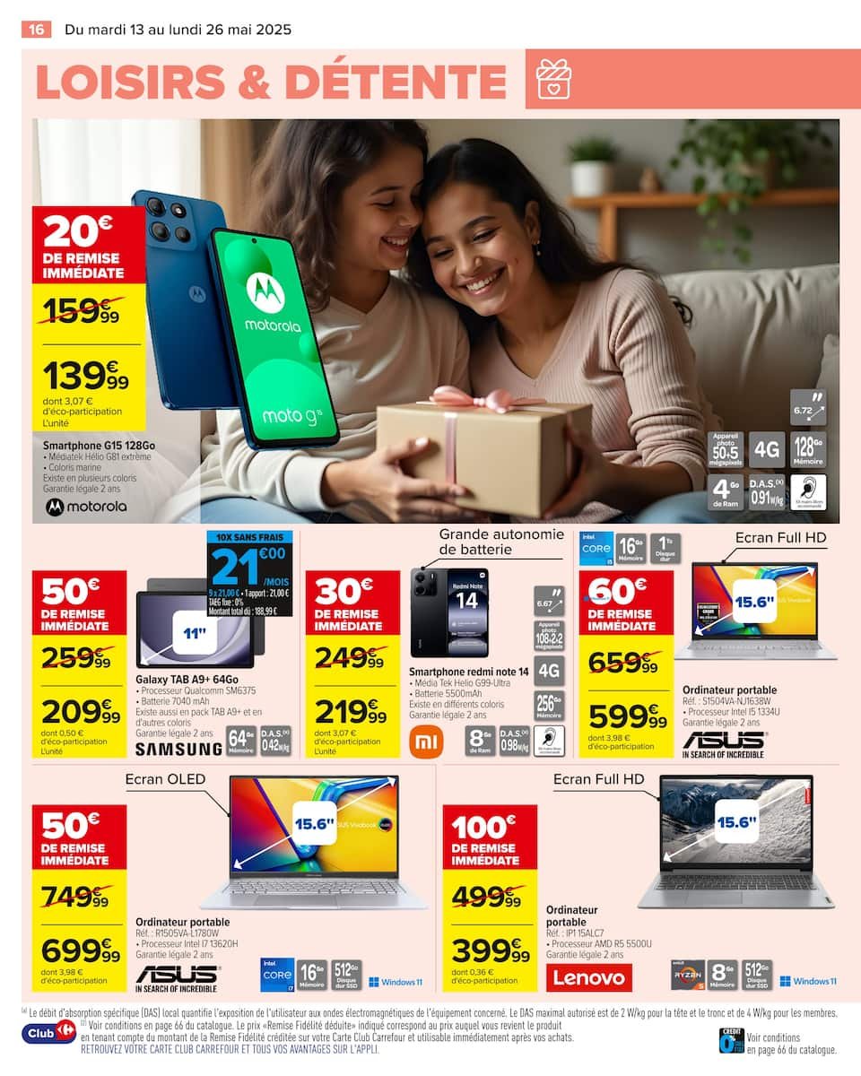 🌸Carrefour Catalogues :💖 Spécial Fête des Mères : Offres incontournables chez Carrefour ! 🎁✨