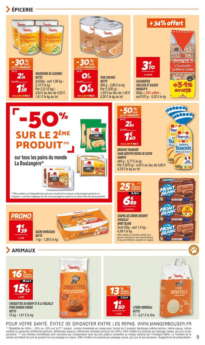Netto 📅 Rendez-vous PRIXBAS 💸 | Offres chocs à saisir !