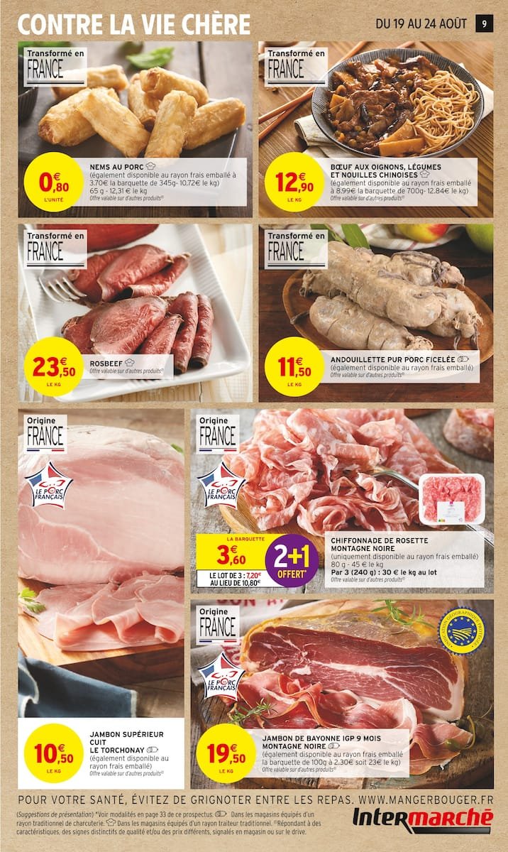 🎁 Intermarché SUPER | Jusqu’à 100€ remboursés en bons!