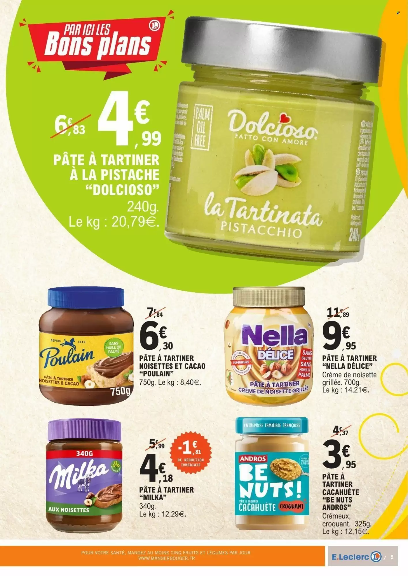 🥞E.Leclerc : Chandeleur gourmande – Nutella & bons fidélité