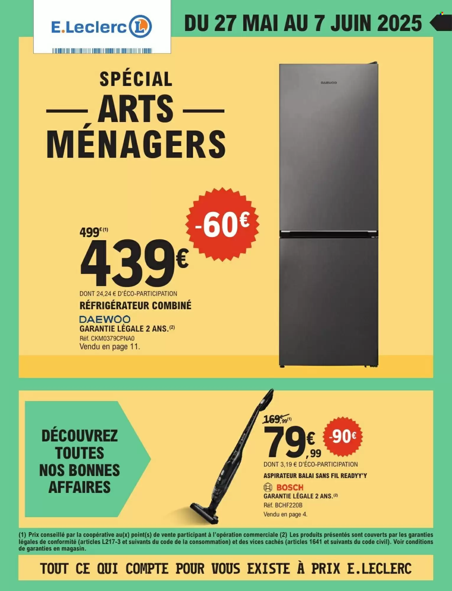 🏠 E.Leclerc Catalogue - Spécial Arts Ménagers! 🎯