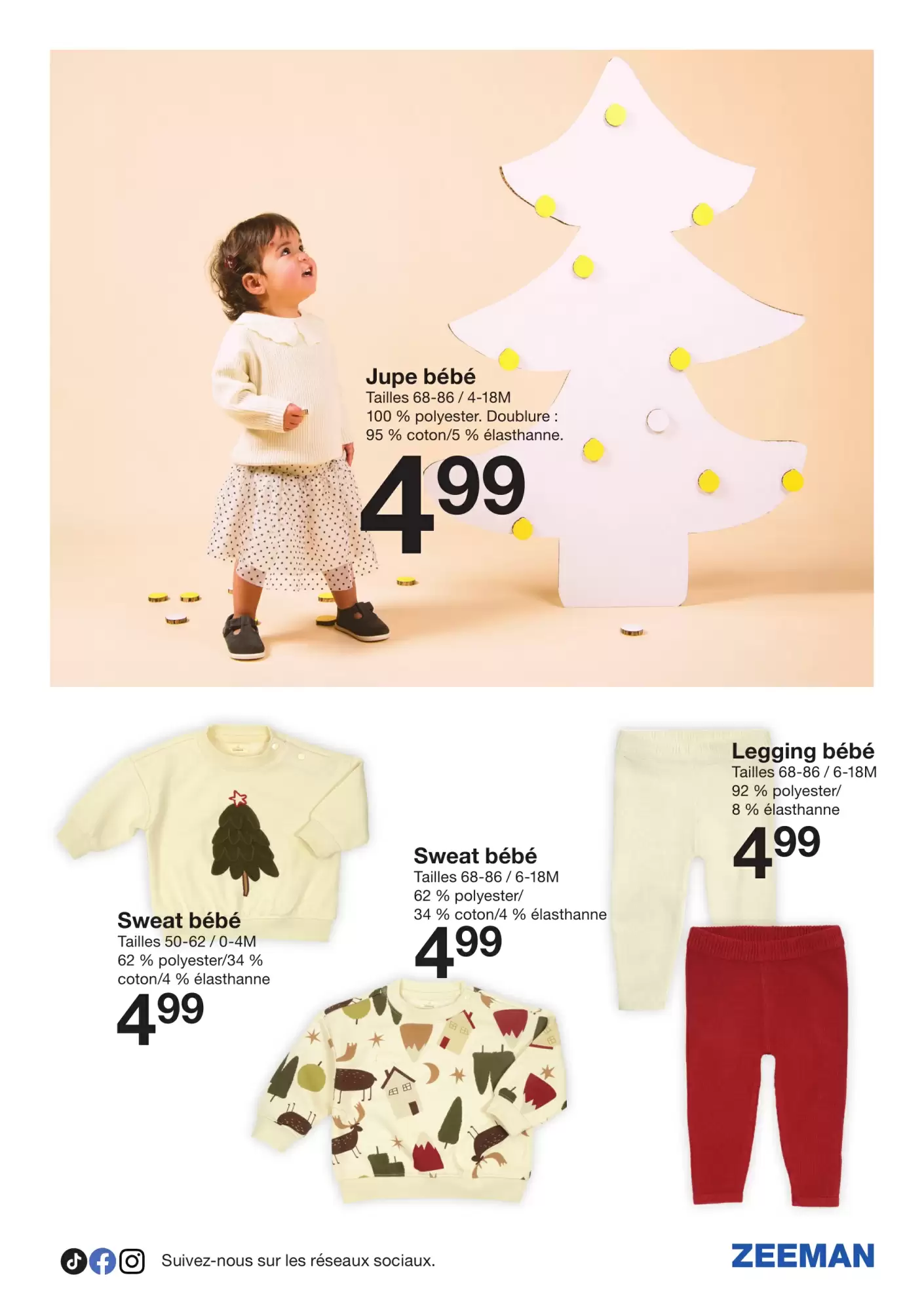 👗Zeeman Catalogue 🎉 Tenues de Fête & Déco à Petits Prix
