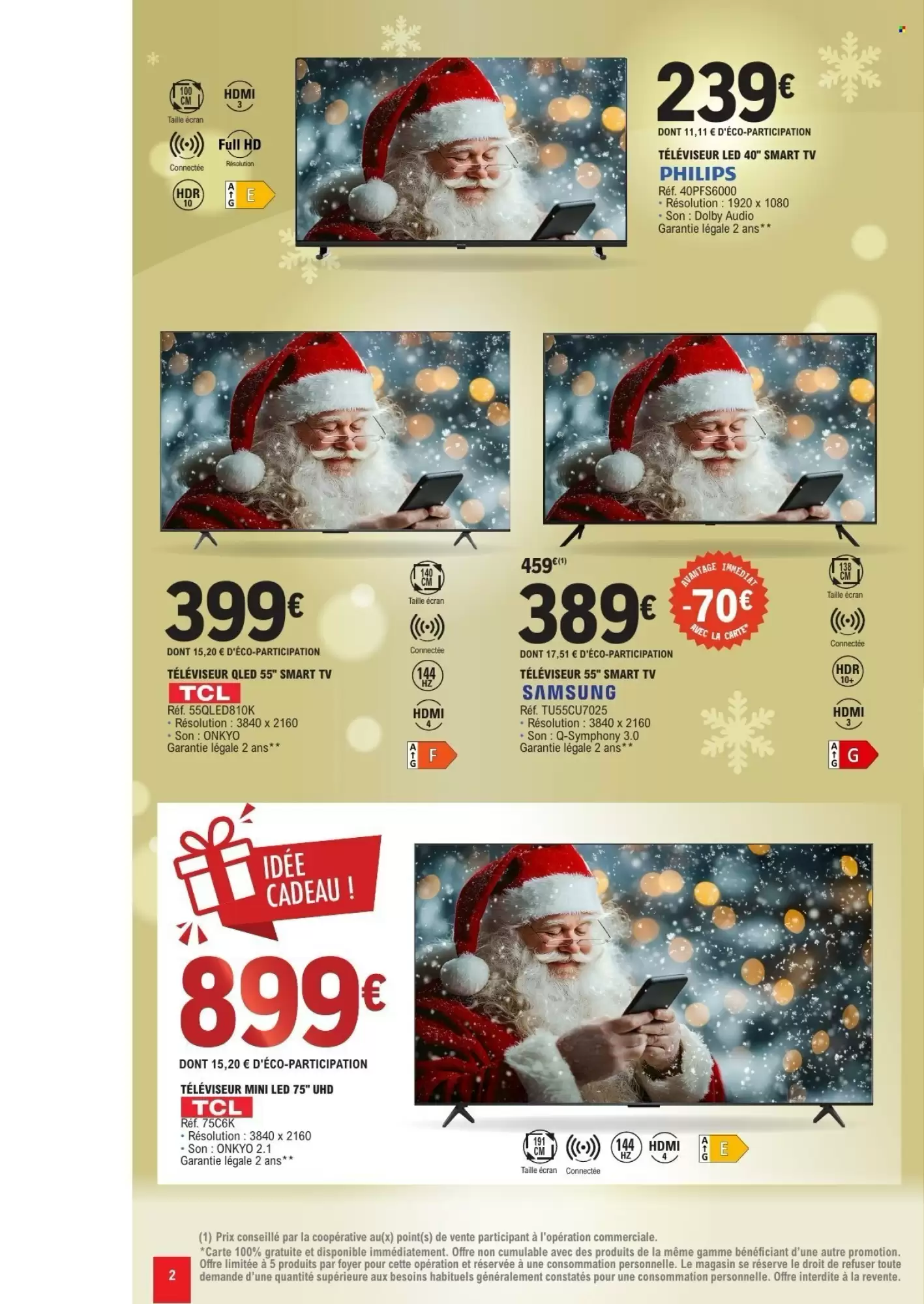 🎄E.Leclerc Bons Plans Noël 2025 | Offres du 9 au 24 Décembre!