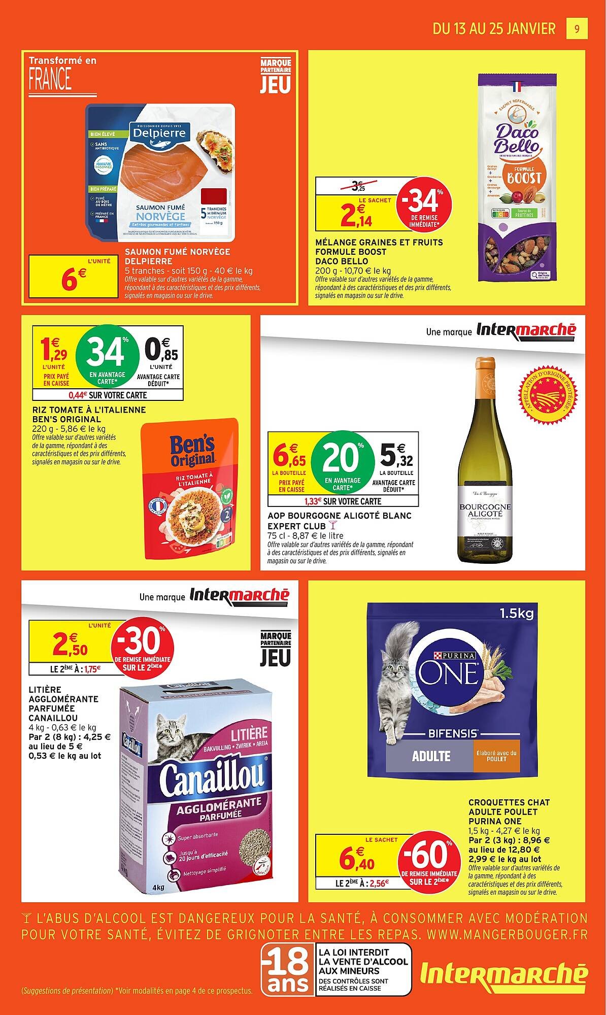 🎯Intermarché Express – 100% Remboursés (13–25 jan.)