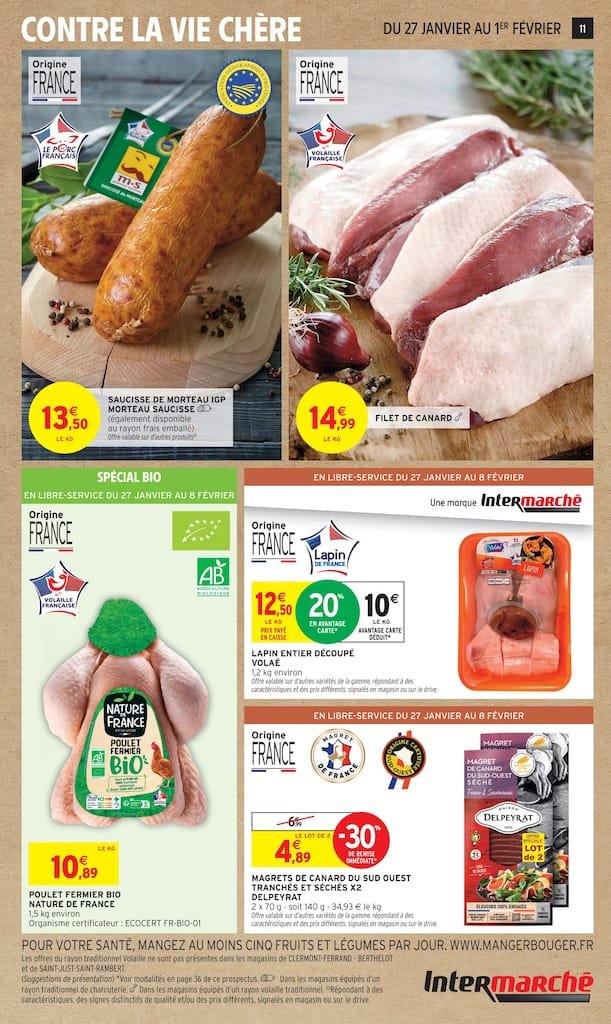 💥Intermarché : promos solidaires – jusqu’au 8 février