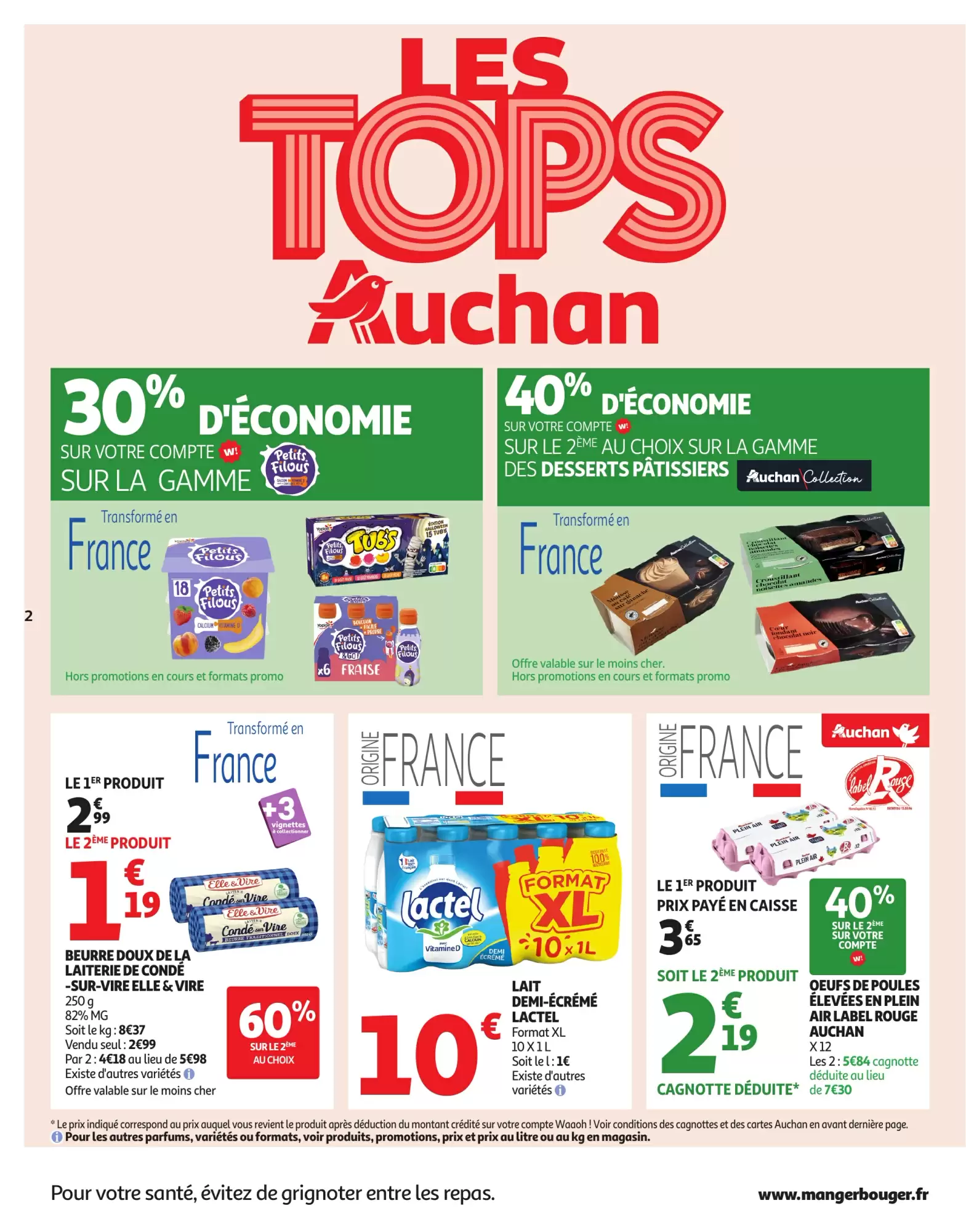 Catalogue Auchan 2–14 Sept. 2025 🛒 Des prix aussi bas 🔥