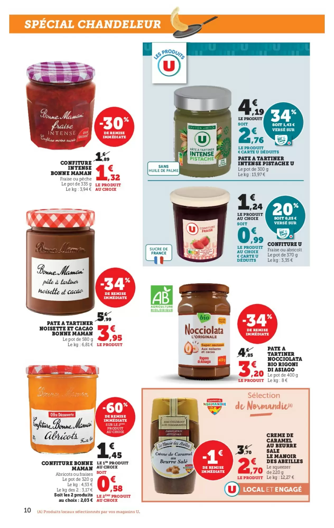 🍳Super U : Chandeleur à prix doux – jusqu’à -60%