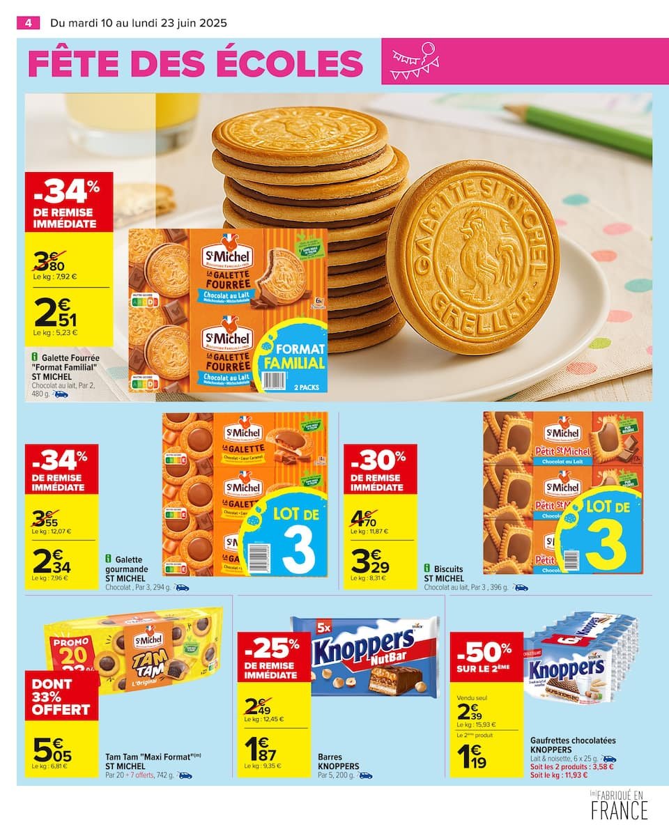 🎒 Carrefour Catalogues- Promo FÊTE DES ÉCOLES 📚✨