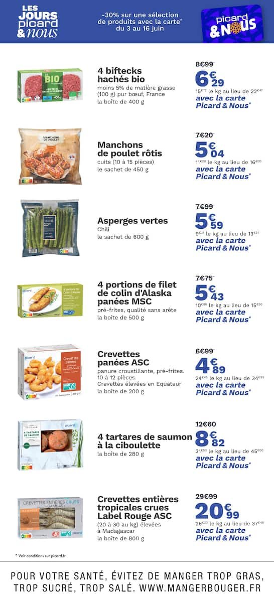 ❄️ Les Jours Picard & Nous – Vos Offres Surgelées Préférées ! 🛒