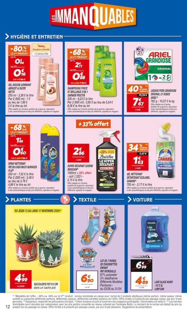 🧼Netto Les Immanquables 🛍️ Offres Malines & Prix Mini 🔥
