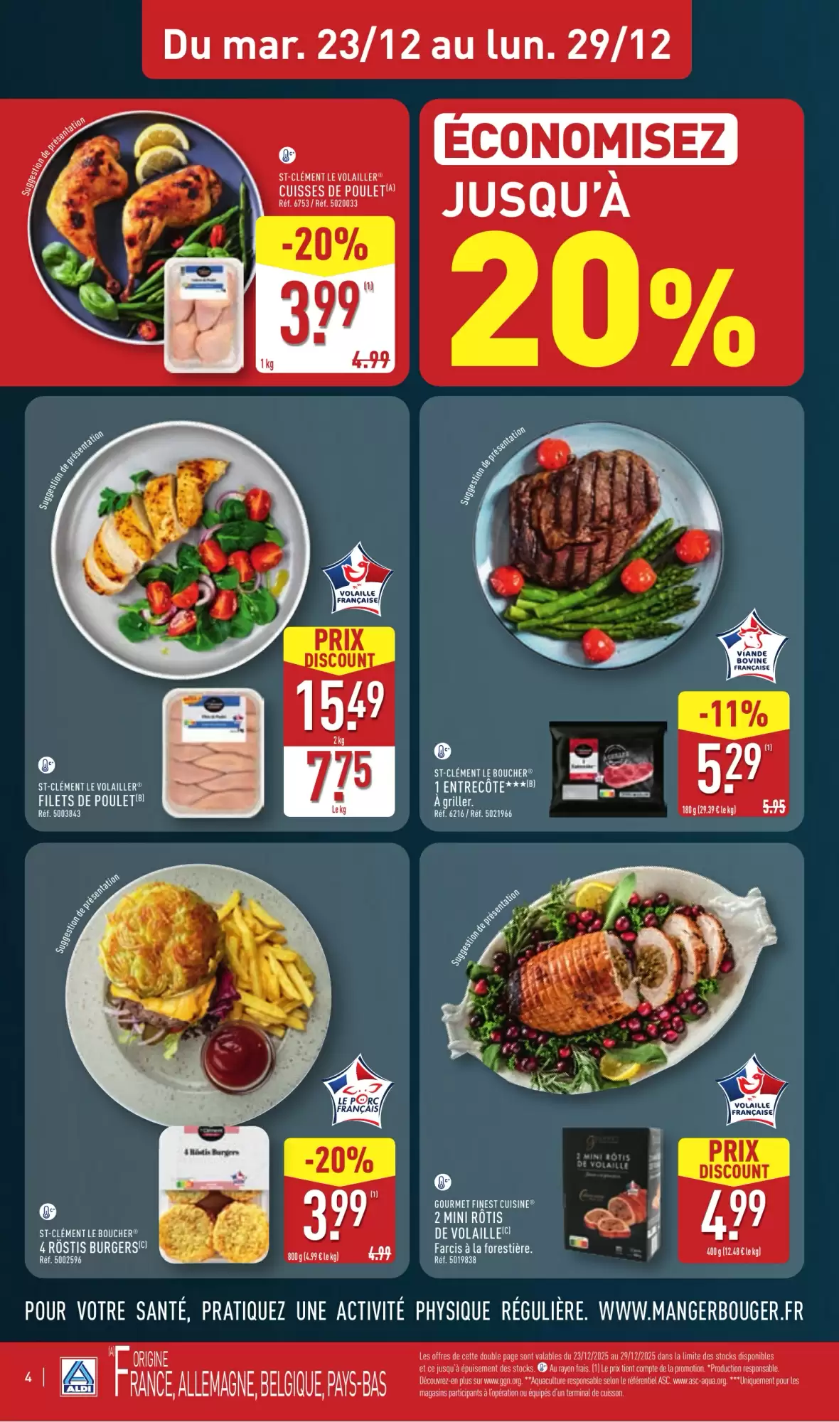 🎉 ALDI : Catalogue Fêtes — promos & prix discount ‑60%