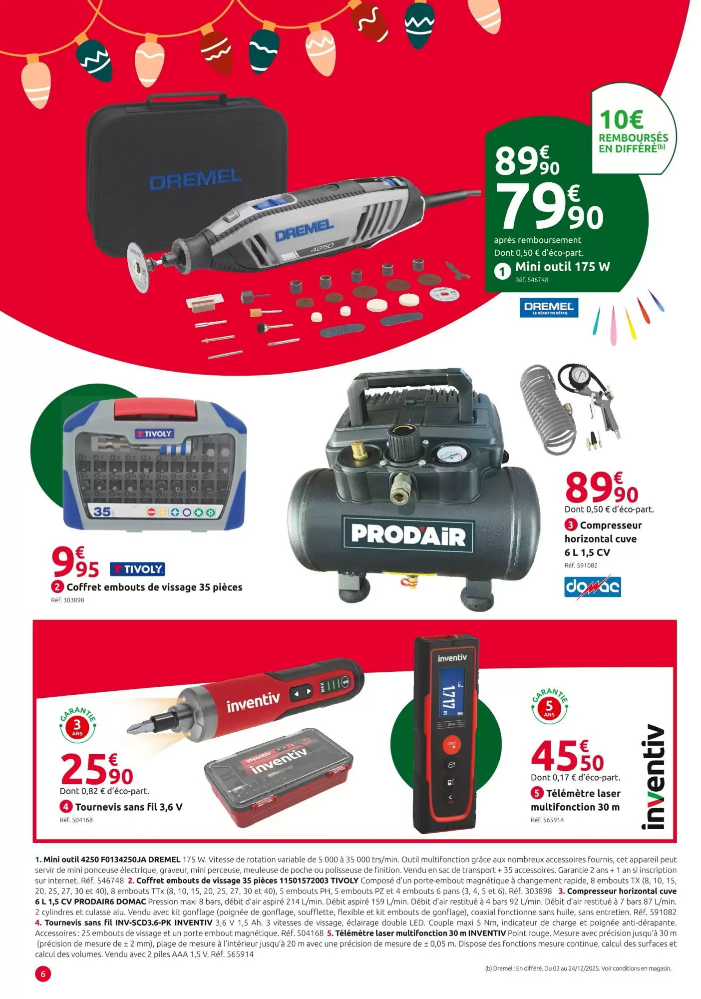 🎄Mr. Bricolage | Catalogue Noël 2025