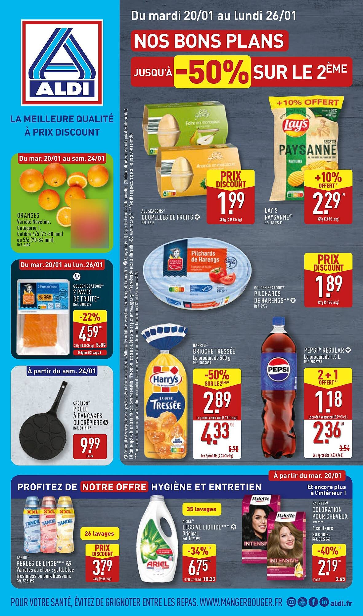 🧩Aldi Prospectus Bons Plans – Jusqu’à -50%