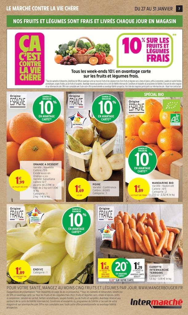 💥Intermarché : promos solidaires – jusqu’au 8 février