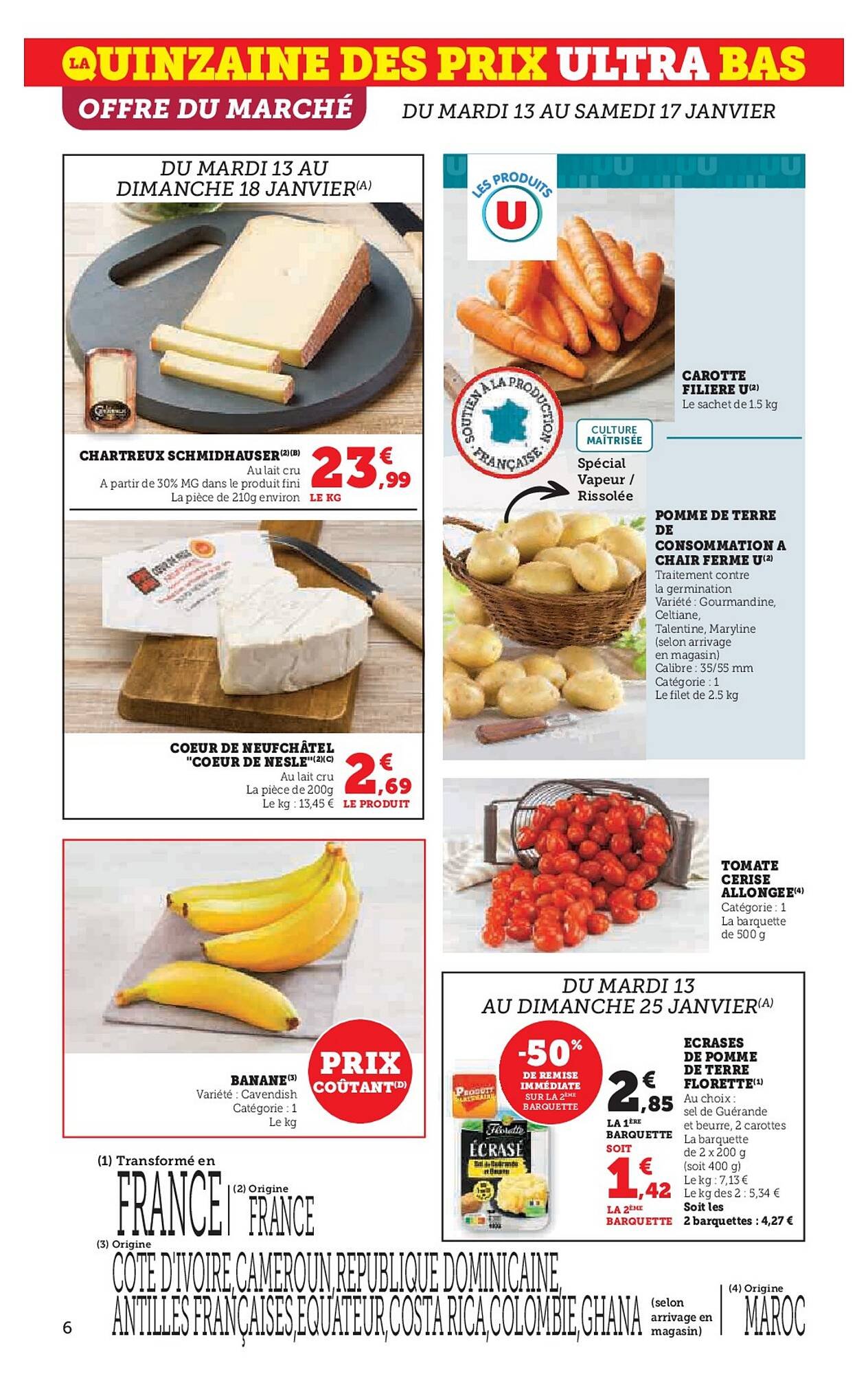 🛍️ U Express Catalogue Ultra Bas – Prix Choc