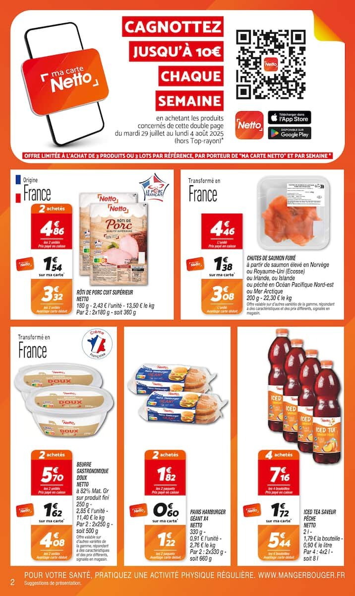 🤑 PRIXBAS chez Netto Catalogue 🛍️ | On gagne tous!