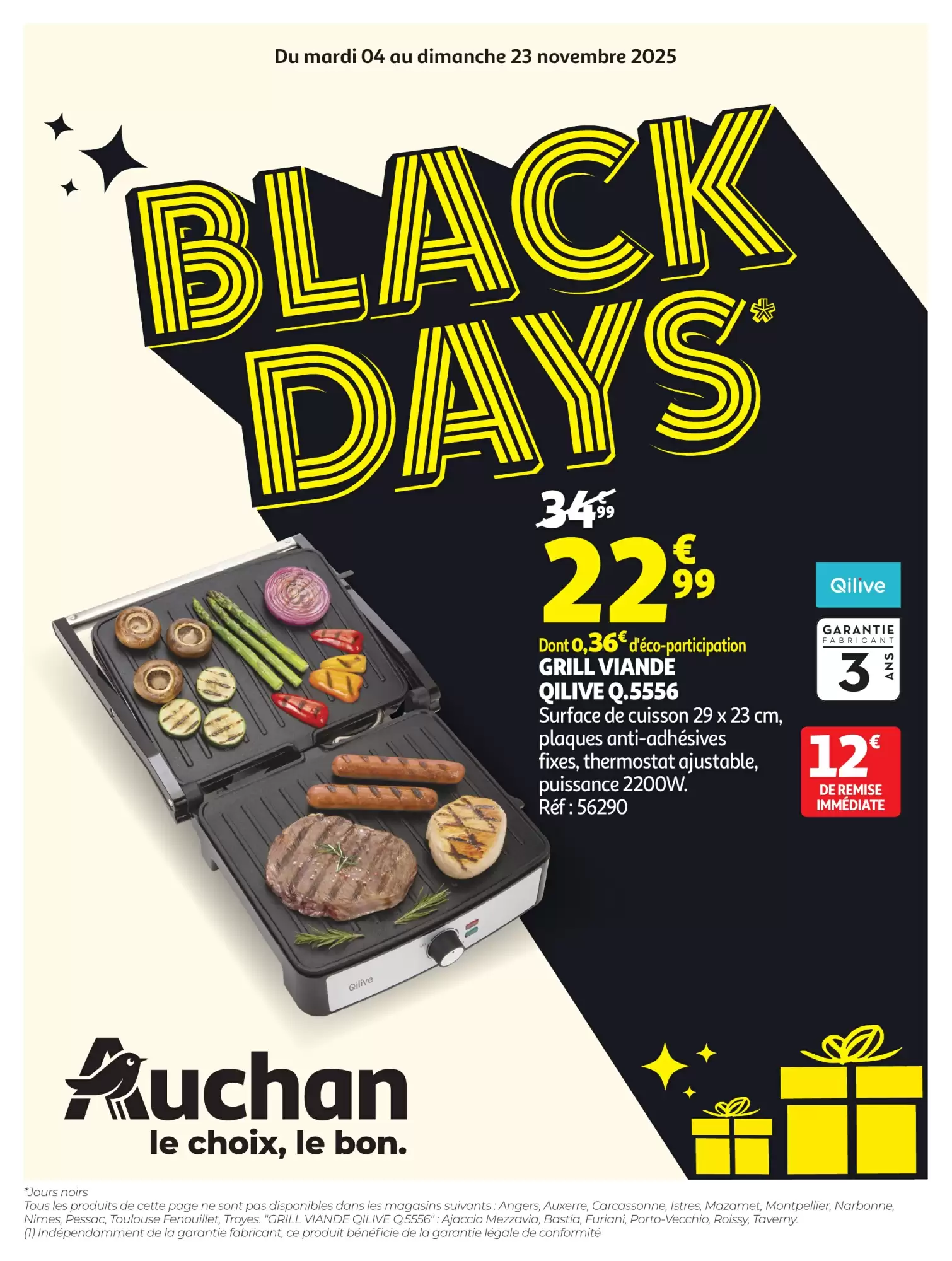 🔥Auchan Catalogue Black Friday 2025 🛒 Offres Imbattables & Bons Plans 🎁