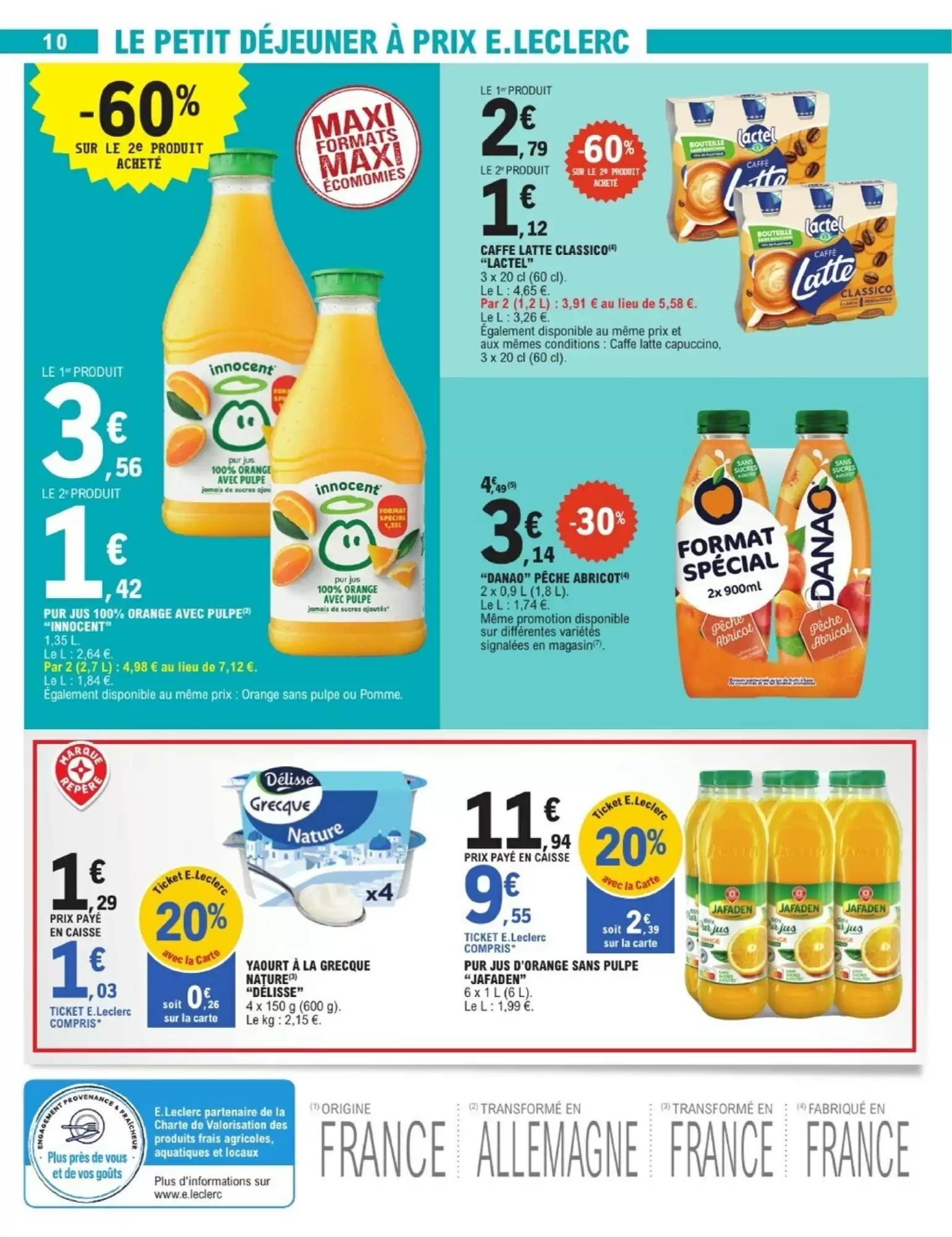 🔥E.Leclerc Catalogue – Maxi Format & Maxi Économies