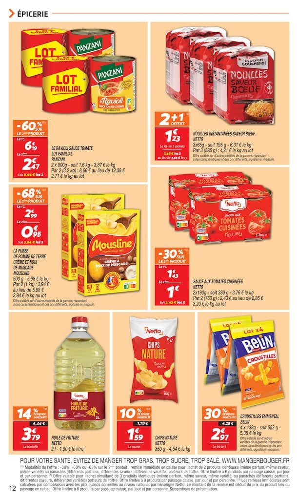 🥣Netto Prospectus: promos yaourts + 6€ dès 40€ d’achat