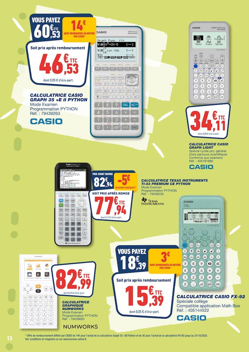 Bureau Vallée ✏️ Jusqu’à -60% sur la rentrée!
