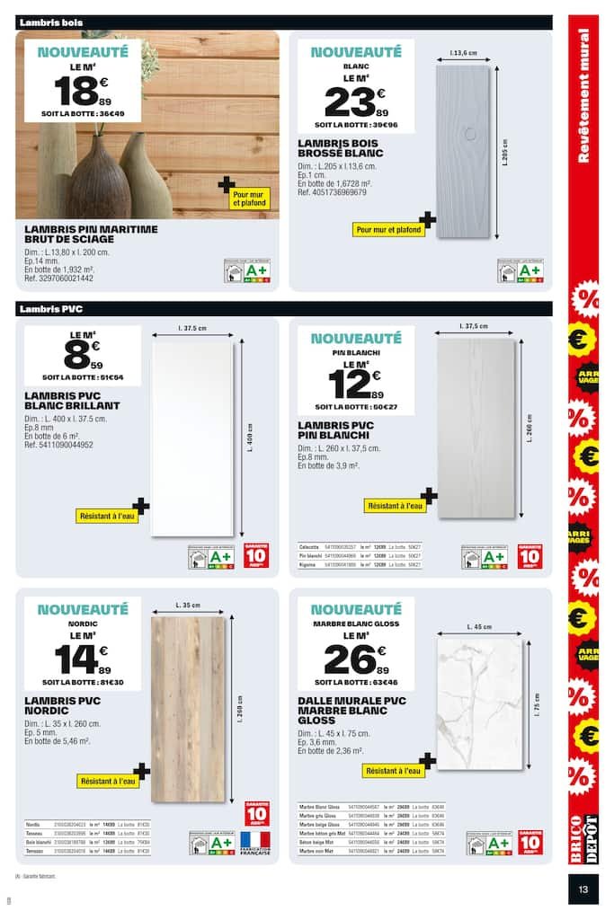 🛠️ Brico Dépôt Flyer – L’Annido Nouveaux Arrivages à Prix Dépôt €